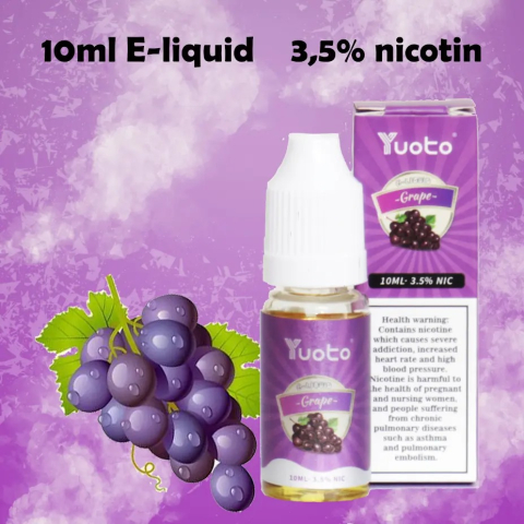 YUOTO Grape Liquid 10ml