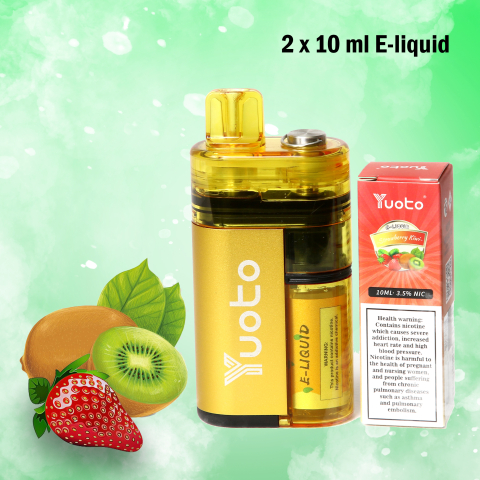 Yuoto Zero/2x10ml/ Strawberry Kiwi 12000 !