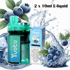 Yuoto Zero/2x10ml/ Blueberry 12000 !
