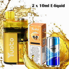 Yuoto Zero/2x10ml/ Energy Drink 12000 !