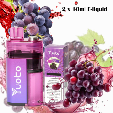 Yuoto Zero/2x10ml/ Grape 12000 !