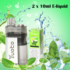 Yuoto Zero/2x10ml/ Mint 12000 !