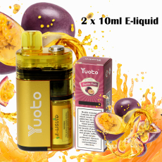 Yuoto Zero/2x10ml/ Passionfruit 12000 !