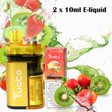Yuoto Zero/2x10ml/ Strawberry Kiwi 12000 !