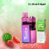 Yuoto Zero Strawberry Watermelon 12000